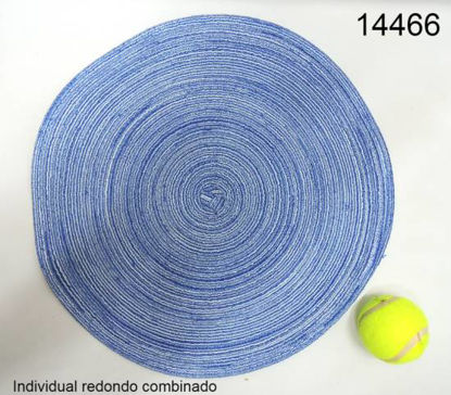 Imagen de INDIVIDUAL REDONDO COMBINADO 9.24